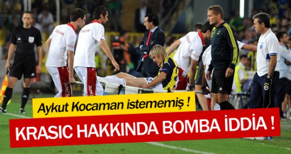 Krasic hakknda bomba iddia